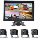 KIT 4 CÁMARAS + PANTALLA PARA CAMIÓN