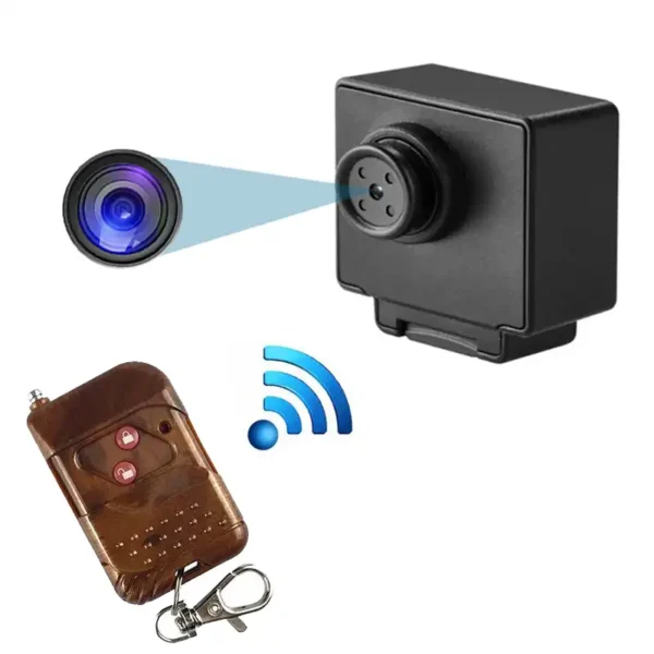 Boton Control FULL HD Cámara Espía