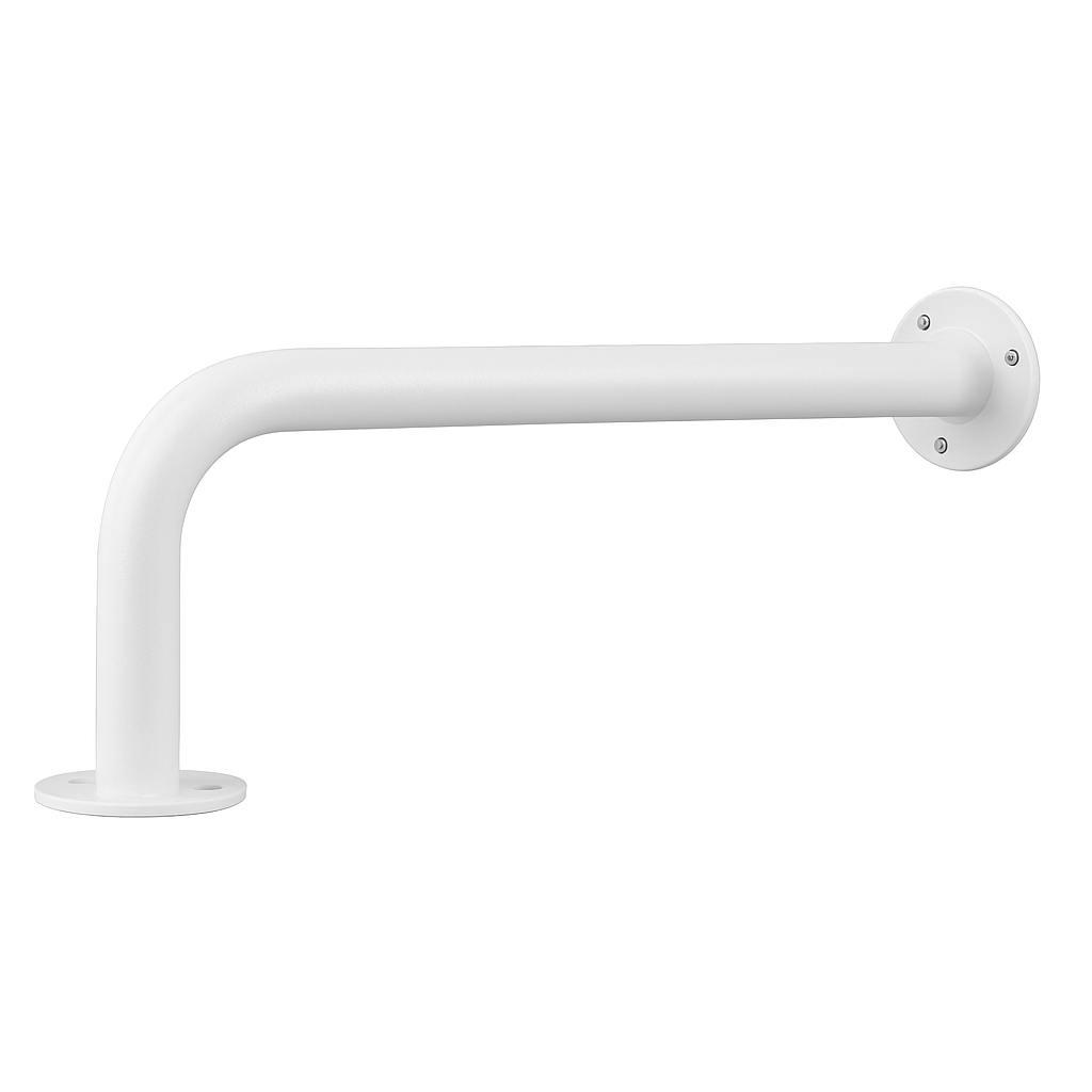 Brazo Metálico Curvo de 2 MTS de Tubo Redondeado de 1 1/2