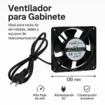 1 Ventilador para Gabinete 220V