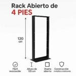 Rack de Piso 4 Pies 120CM Metalico Nacional