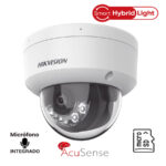 DOMO IP 8MP 4K ACUSENSE SMART HYBRID LIGHT 2.8MM CON IR Y AUDIO