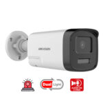 TUBO 2MP SMART HYBRID LIGHT IR 40M 2.8MM C/AUDIO 2 VIAS Y SIRENA