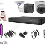 Kit de 16 cámaras 1080p full hd con accesorios + 1 disco de 4 tb wester digital purpura