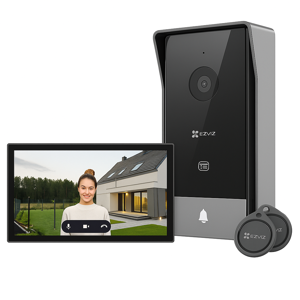 VIDEOPORTERO 7" WIFI 2MP 2.4GHZ Y 5GHZ