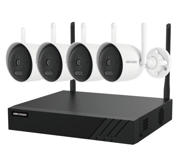 EASYLINK KIT WIFI 6 CON NVR 8CH + 4 BULLETS 4MP WIFI INT