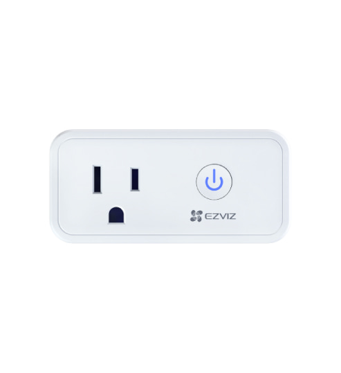 Tomacorriente Inteligente EZVIZ T30-10B WiFi 2.4GHz con Medidor de Energía