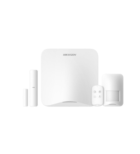 Hikvision DS-PA201P-KIT-16WB – Ax Home Kit Alarma WIFI 16 Zonas. Inc: Panel, Pir, Magn y Pulsador