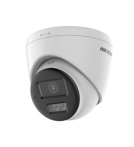 Hikvision DS2CE78K0T-LXTS – Turbo 8.0 Turret Fija 3K Audio 2 Vias & Sirena IR40M 2.8MM