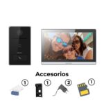 Hikvision DS-KIS608-P Kit Videoportero IP 7" con MicroSD