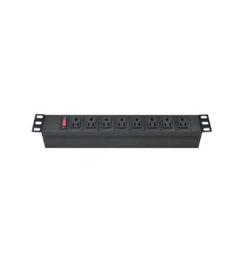 REGLETA DE 8 ENTRADAS 15AMP/125VAC