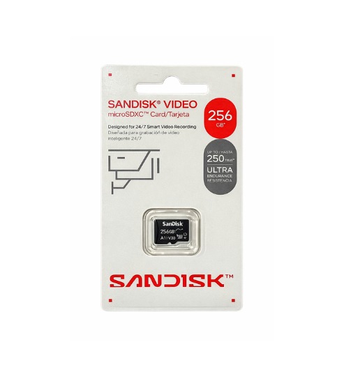 SanDisk SD-SDQAS5256G – Memoria Micro SD 256Gb (500 Ciclos)