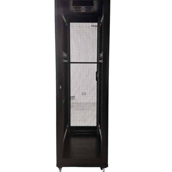 Xtring XT-A36042 – Gabinete Metalico De Piso 42U: 600X1000mm. Inc Bandeja Y 4 Ventiladores