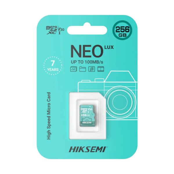 HIKVISION HK-HS-TF-D3/256G – Memoria Micro SD 256Gb Neo Lux