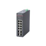 Hikvision HK-DS-3T1512HP-SI-8P4F-KIT(240W) – Kit Switch Industrial 240W Gigabit De 8p POE, 4p SFP