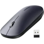 Ugreen 90372 | Mouse inalámbrico MU001 negro de 4000 DPI