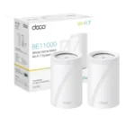TP-LINK DECO BE65(2-PACK) | Sistema Mesh WiFi 7 BE11000, pack de 2